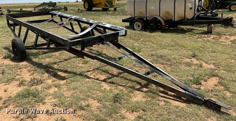 image for item DK6844 Shop built tilt deck tank loading trailer