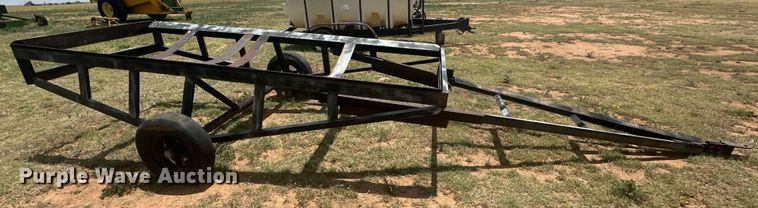 image for item DK6844 Shop built tilt deck tank loading trailer