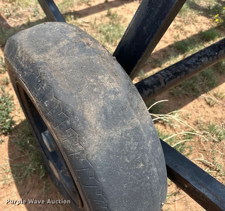 image for item DK6844 Shop built tilt deck tank loading trailer