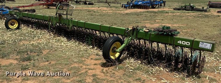 image for item DK6848 John Deere E400 rotary hoe