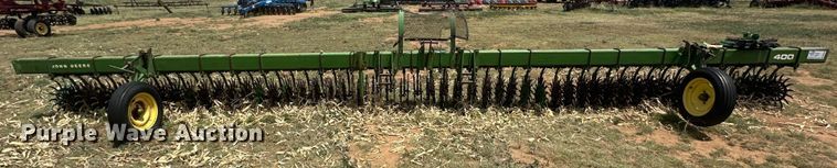 image for item DK6848 John Deere E400 rotary hoe