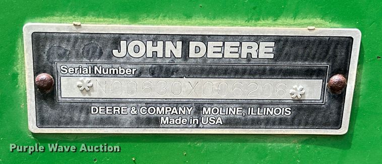 image for item DK6857 John Deere 630 double off-set disk