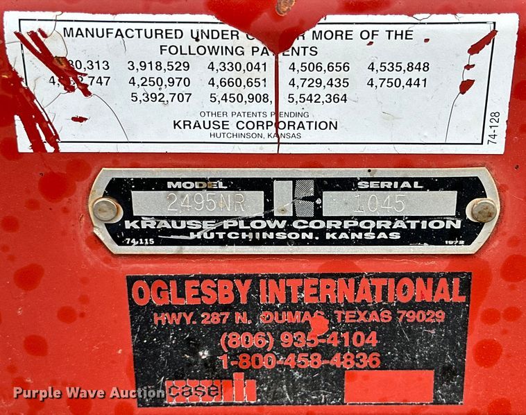 image for item DK6858 Krause 2495 NR double off-set disk