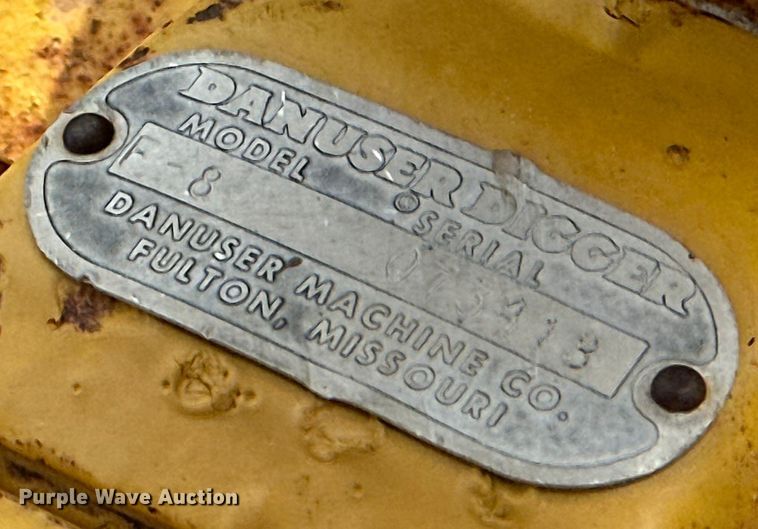 image for item DK6862 Danuser F-8 auger