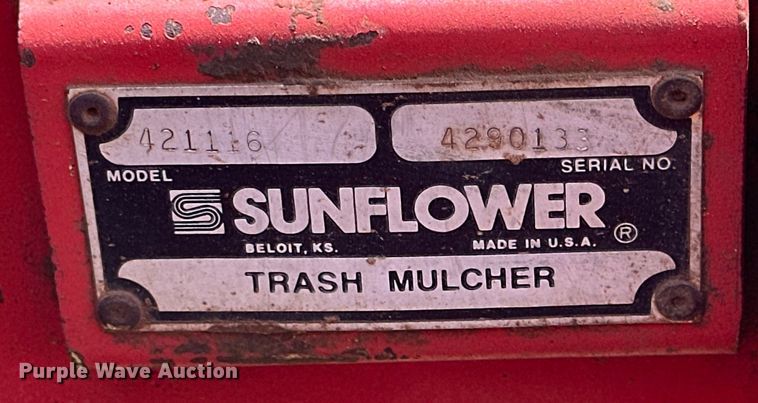 image for item DK6864 Sunflower 421116 mulch finisher