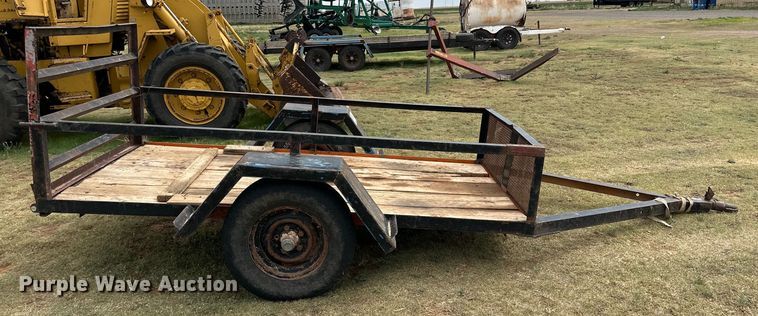 image for item DK6883 Shop built utility trailer
