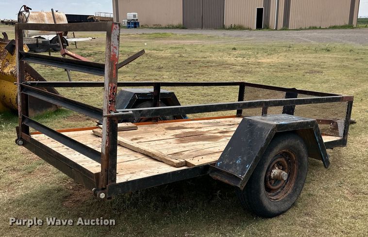 image for item DK6883 Shop built utility trailer