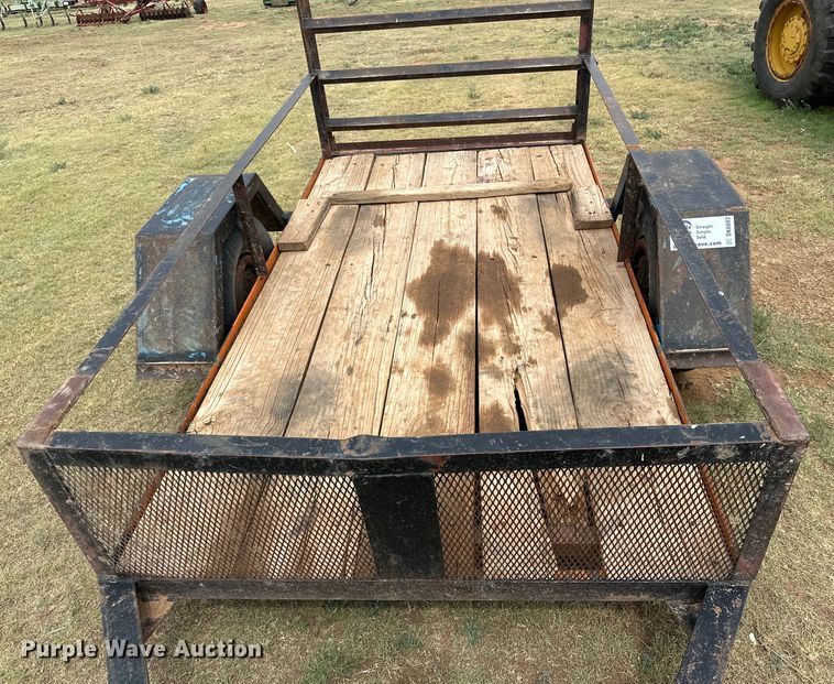 image for item DK6883 Shop built utility trailer