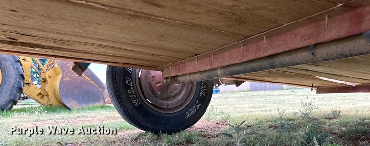 image for item DK6883 Shop built utility trailer