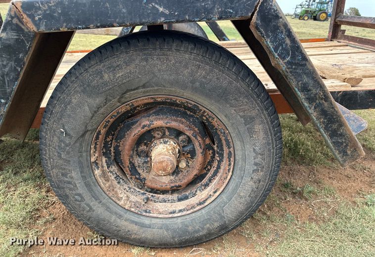 image for item DK6883 Shop built utility trailer