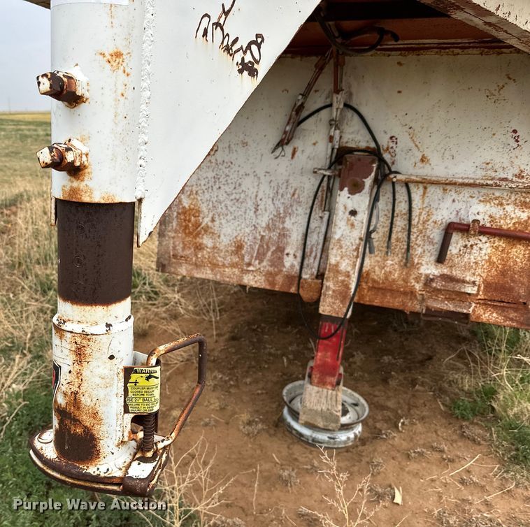 image for item DK6893 Shop built  livestock trailer