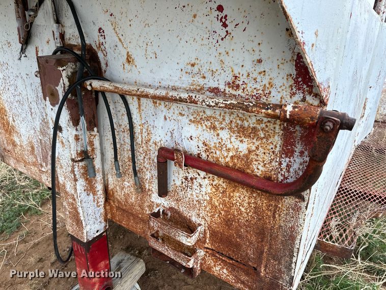 image for item DK6893 Shop built  livestock trailer