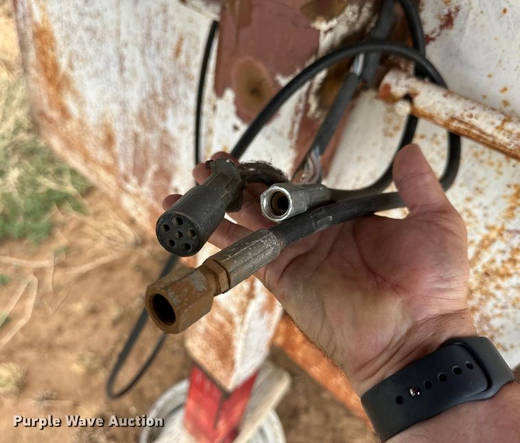 image for item DK6893 Shop built  livestock trailer