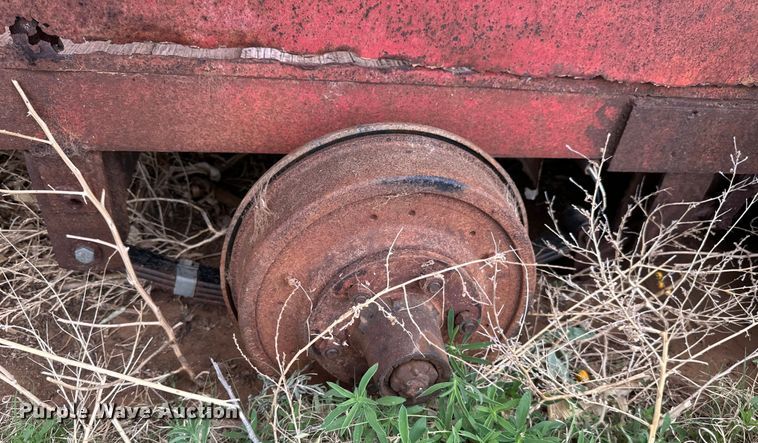 image for item DK6893 Shop built  livestock trailer