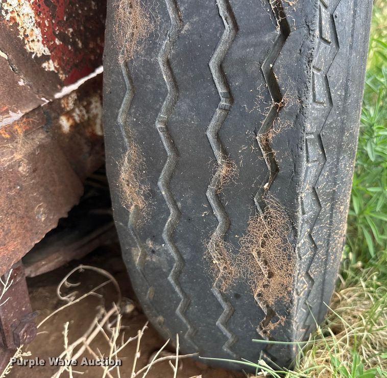 image for item DK6893 Shop built  livestock trailer