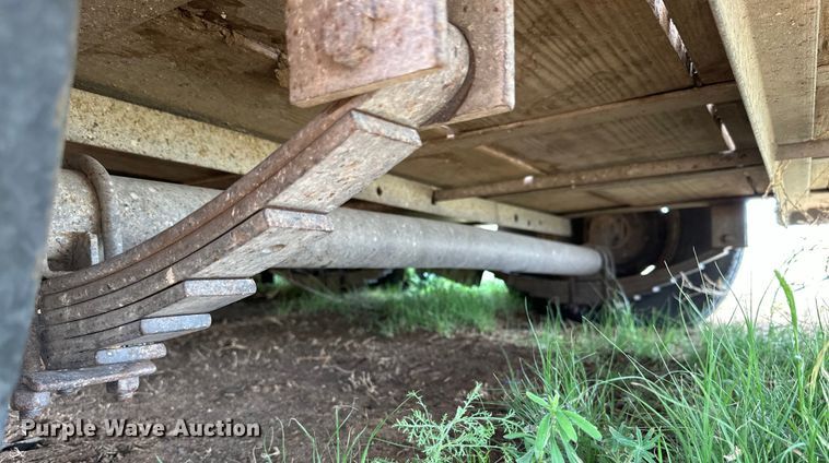 image for item DK6894 Shop built livestock trailer