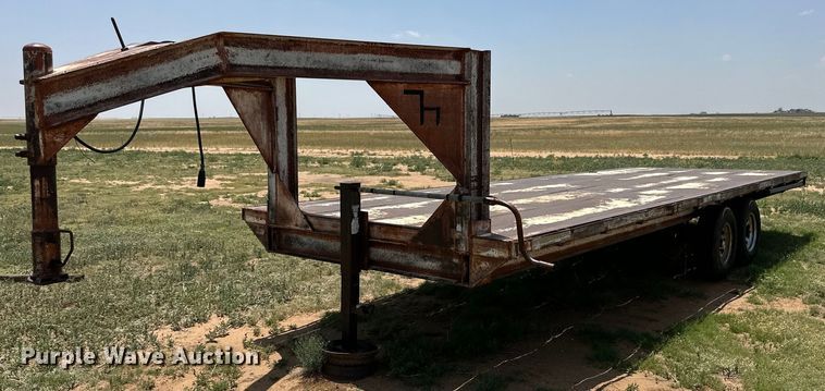 image for item DK6897 Shop built equipment trailer