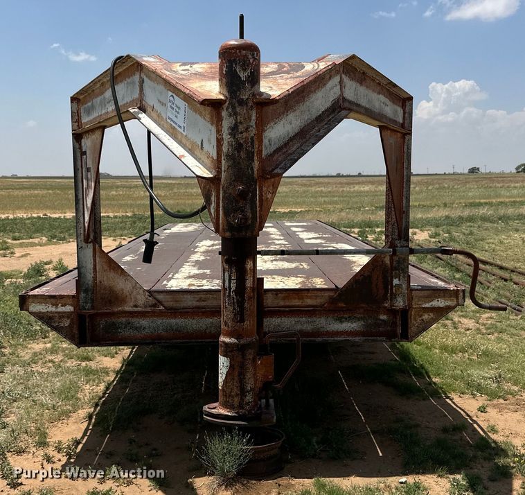 image for item DK6897 Shop built equipment trailer