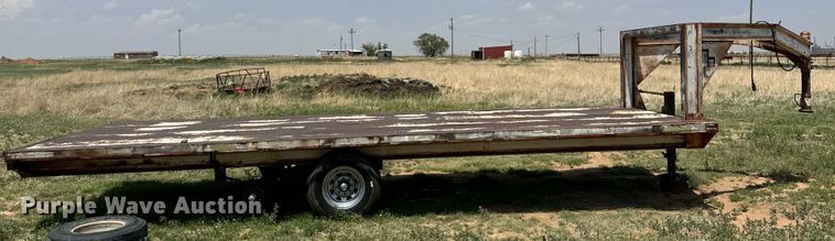 image for item DK6897 Shop built equipment trailer