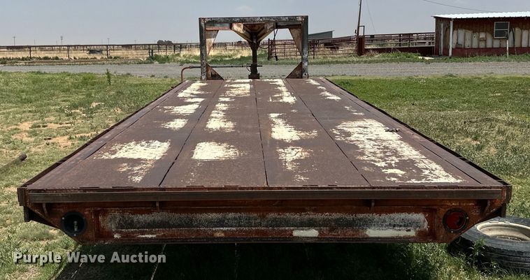 image for item DK6897 Shop built equipment trailer