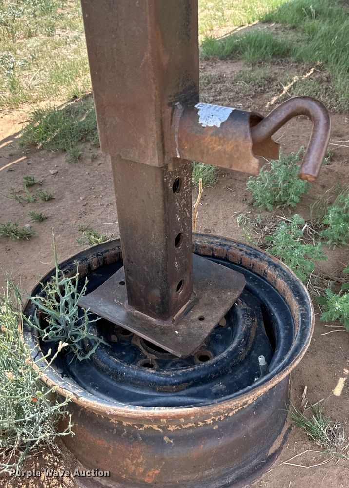 image for item DK6897 Shop built equipment trailer