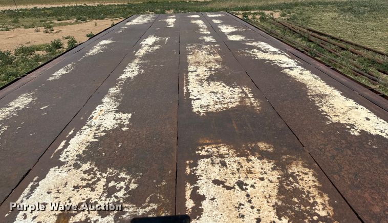 image for item DK6897 Shop built equipment trailer