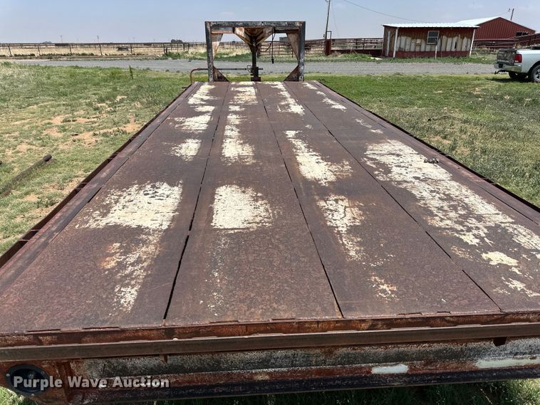 image for item DK6897 Shop built equipment trailer