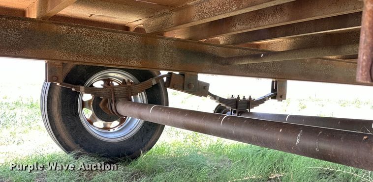 image for item DK6897 Shop built equipment trailer