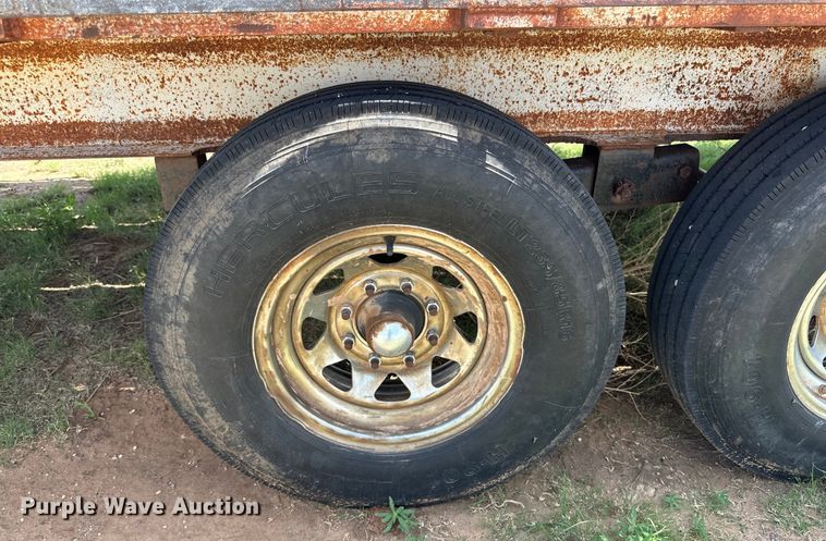 image for item DK6897 Shop built equipment trailer