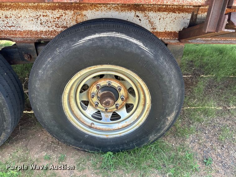 image for item DK6897 Shop built equipment trailer