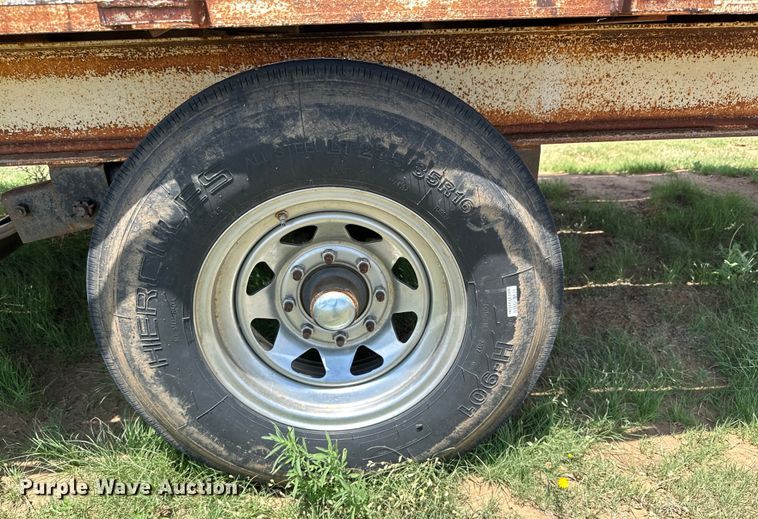 image for item DK6897 Shop built equipment trailer