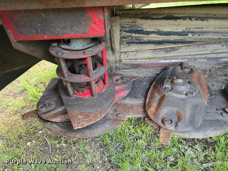 image for item DM1701 2000 Case 8312T swather / windrower