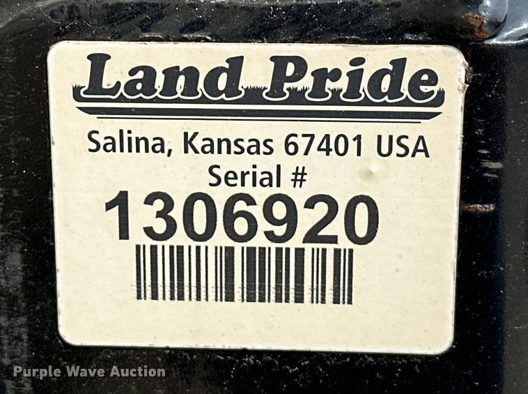 image for item DO6954 Land Pride QH30 three point quick attach