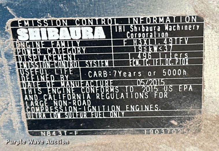 image for item DO6956 2015 LS Mtron XG3032H MFWD tractor