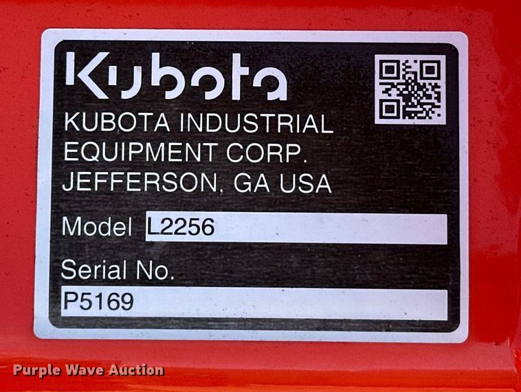 image for item DO6961 2021 Kubota L3901D MFWD tractor
