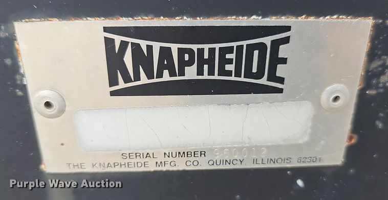 image for item DP0932 Knapheide flatbed with tank