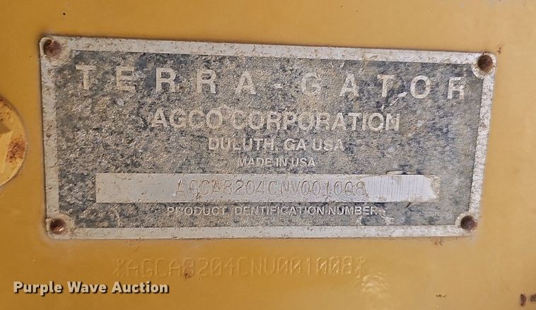 image for item DP0934 2010 TerraGator 8204 spreader