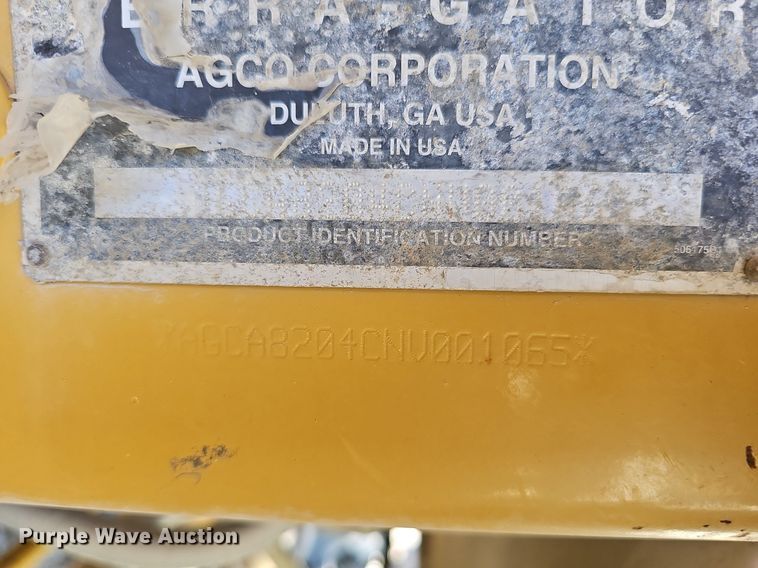 image for item DP0935 2010 TerraGator 8204 spreader