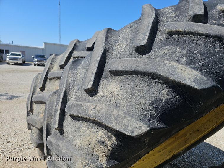 image for item DP6418 (4) 620/70R46 tires and wheels