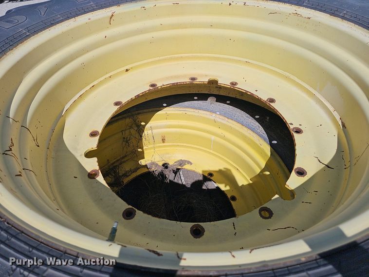 image for item DP6418 (4) 620/70R46 tires and wheels