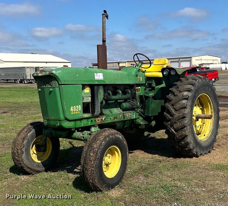 image for item DP8365 1971 John Deere 4020 tractor