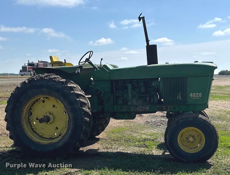 image for item DP8365 1971 John Deere 4020 tractor