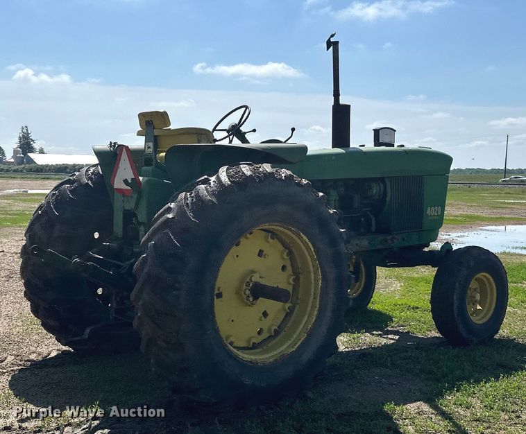 image for item DP8365 1971 John Deere 4020 tractor