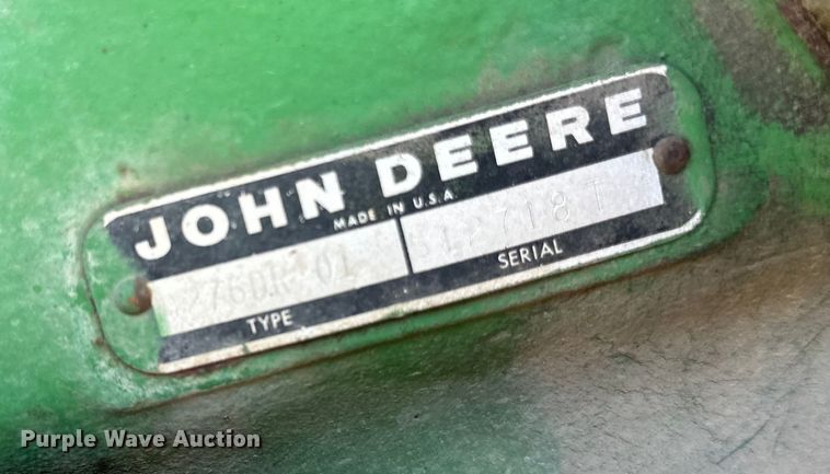 image for item DP8371 1980 John Deere 2640 tractor