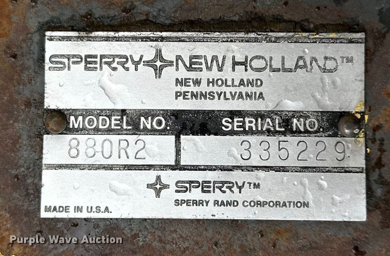 image for item DP8386 New Holland  880R2 forage harvester