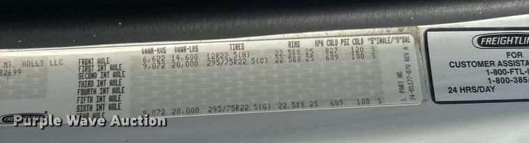 image for item DQ6775 2008 Freightliner Business Class M2  grain truck