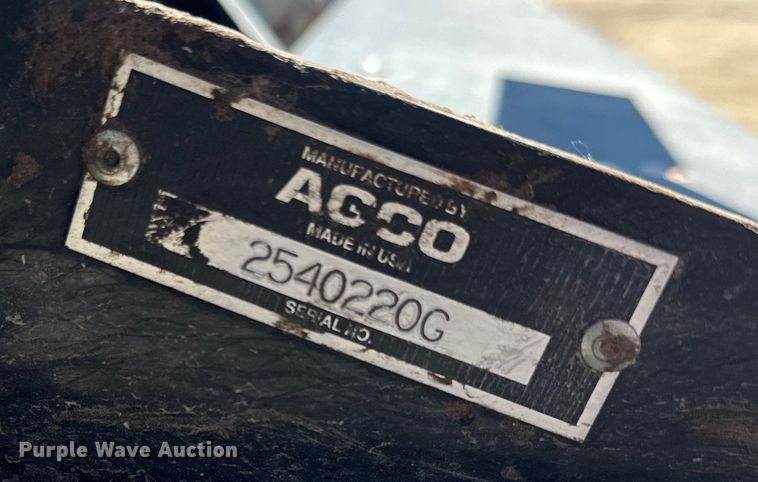image for item DQ6789 Agco 400 rigid head