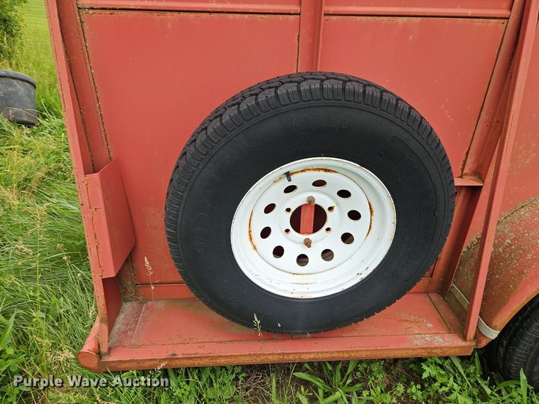 image for item DR8626 2002 Bonanza Trailers G-LT livestock trailer