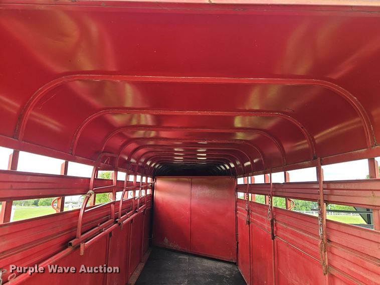 image for item DR8626 2002 Bonanza Trailers G-LT livestock trailer