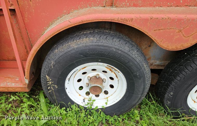 image for item DR8626 2002 Bonanza Trailers G-LT livestock trailer